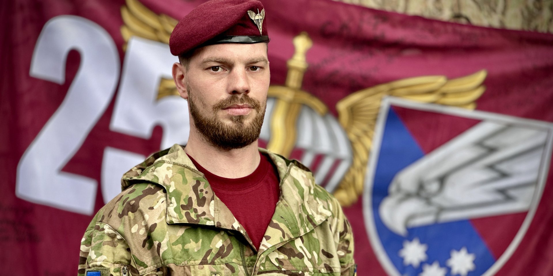Дмитрий Ирландец Ященко стал Героем Украины — он почти 90 дней был в Покровске (Фото: 25 отдельная воздушно-десантная Сичеславская бригада)