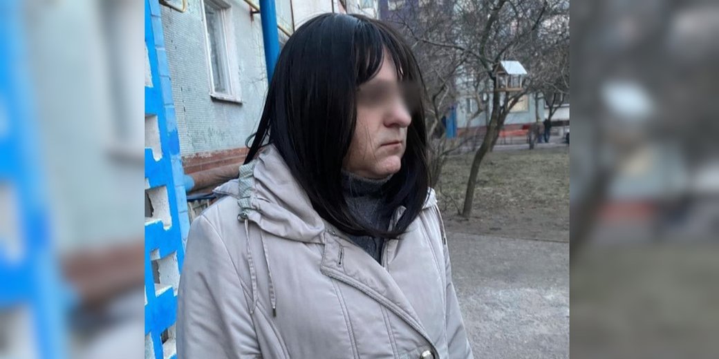 В Запорожье мужчина пытался избежать мобилизации, переодевшись за женщину (Фото: Артем Кисько/Facebook)