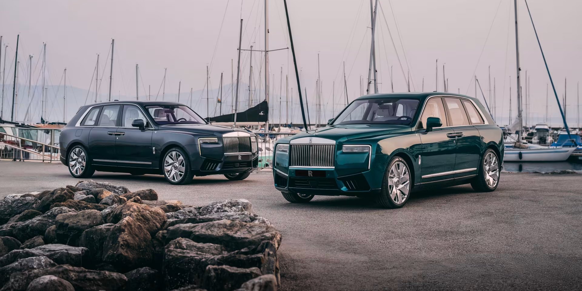 Всего четыре авто. Rolls-Royce представил лимитированный Cullinan в стиле яхт
