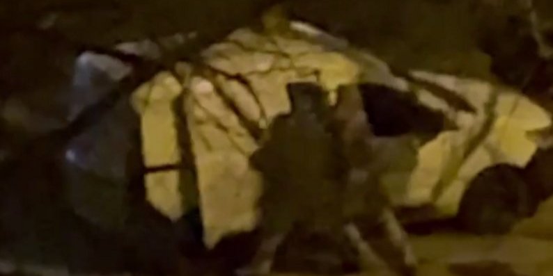 Інцидент за участі представників ТЦК в Одесі (Фото: Скриншот з відео очевидців)