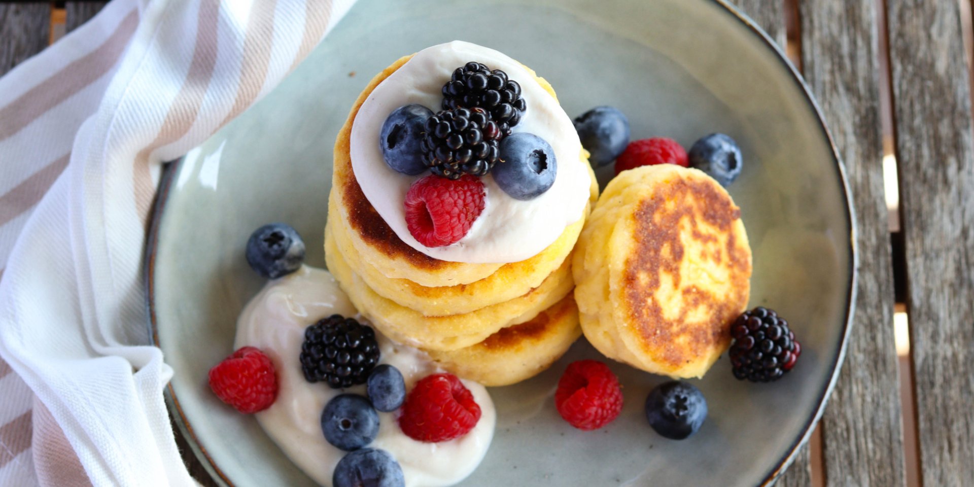 Румяные и воздушные. Как приготовить японские панкейки на рикотте