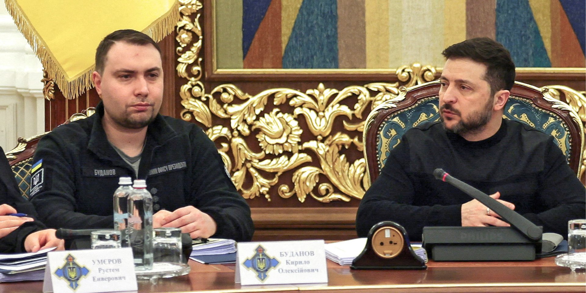 Head of the Presidential Office Kyrylo Budanov and President Volodymyr Zelenskyy (Photo: REUTERS/Maksym Kishka)