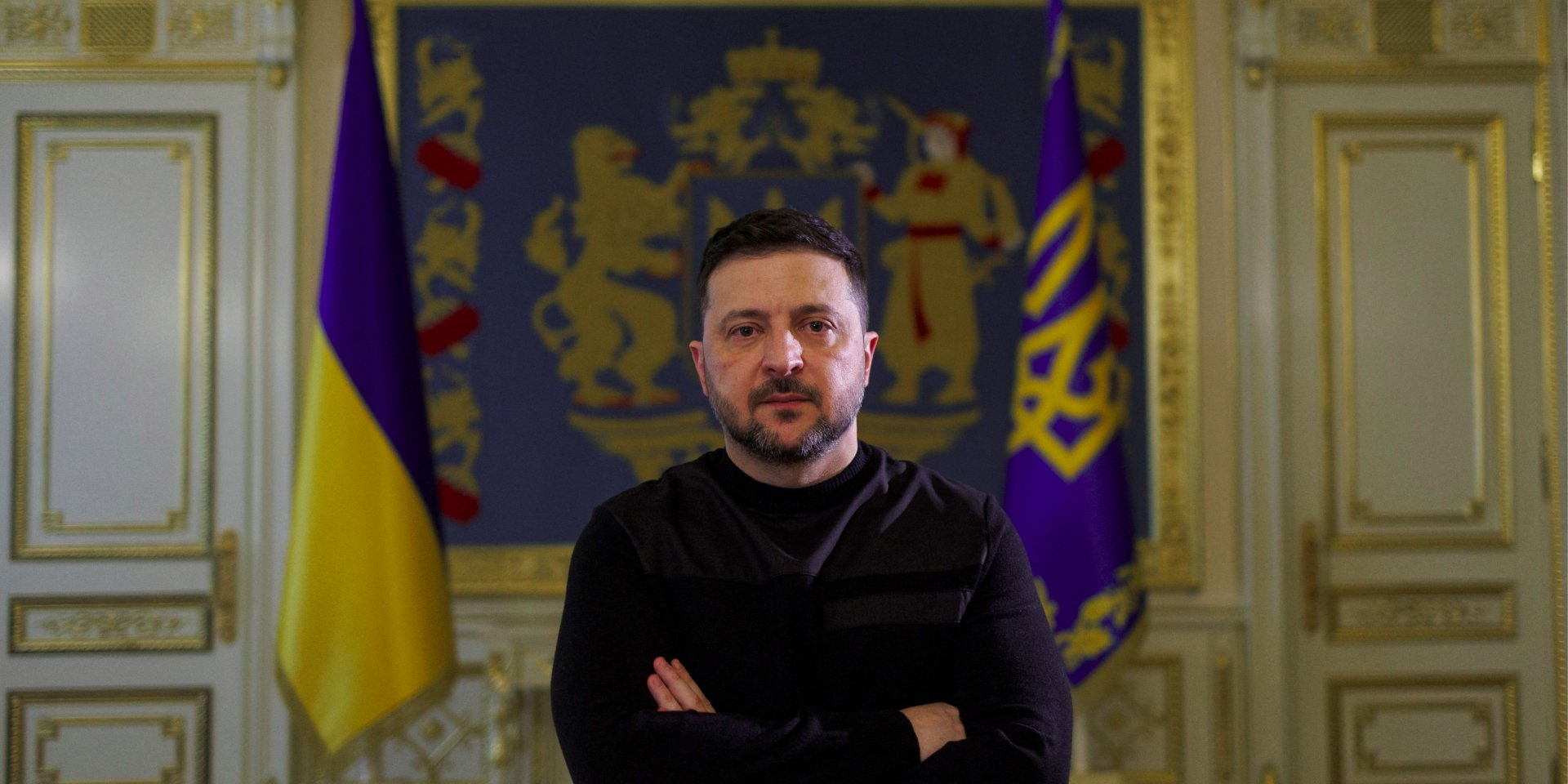 Volodymyr Zelenskyy said that the withdrawal of Ukrainian troops from Donbas is currently seen as a condition for ending the war, which in turn is a condition for receiving security guarantees (Photo: REUTERS/Valentyn Ogirenko)