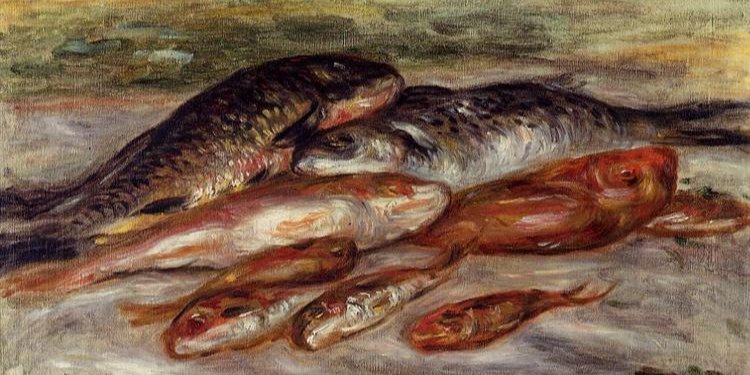 Картина Рыба Пьера-Огюста Ренуара, которую похитили из музея в Парме (Фото: WikiArt)
