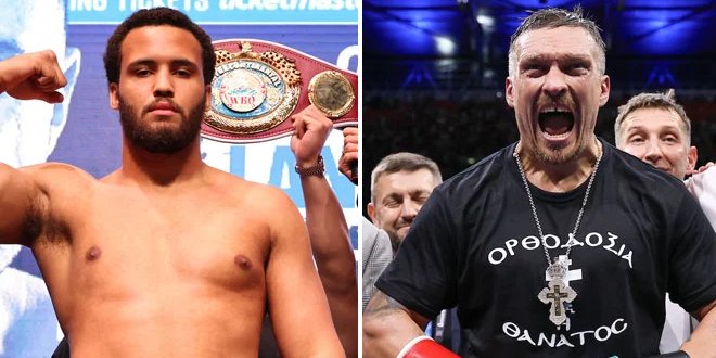 Мозес Итаума и Александр Усик (Фото: proboxing-fans.com)