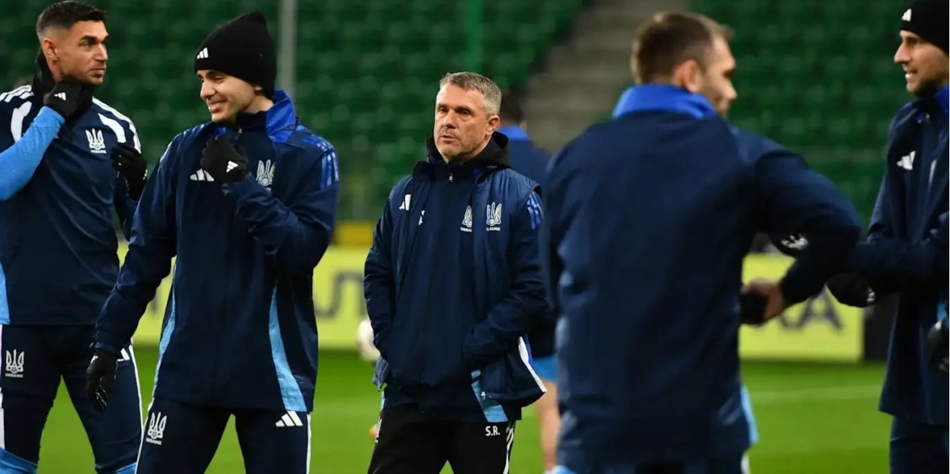 Есть потери. Ребров огласил заявку сборной Украины на матч против Албании