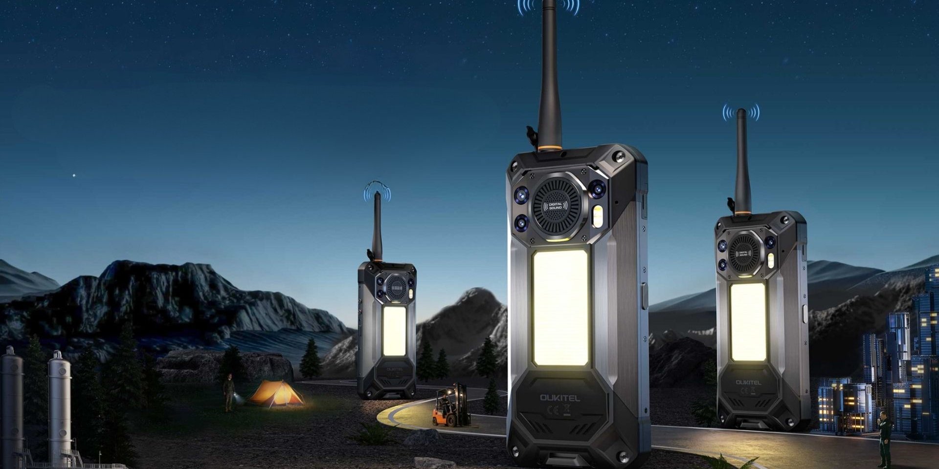 Со спутниковой связью. Oukitel представила защищенный смартфон WP61 с батареей 20 000 мА-ч