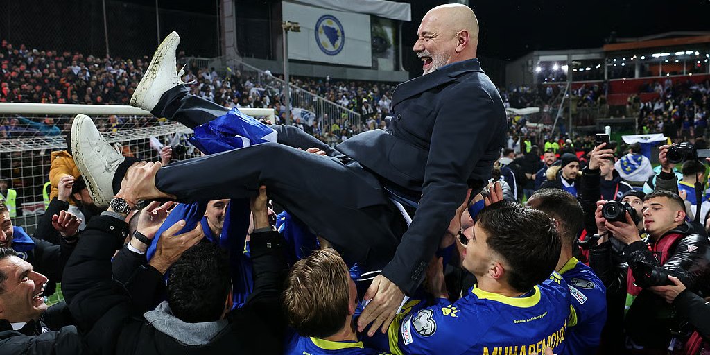 Тренер Боснии объяснил, как удалось победить Италию и выйти на ЧМ-2026