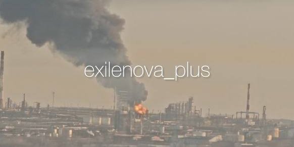 Дроны атаковали НПЗ в российской Уфе, вспыхнул масштабный пожар — фото, видео