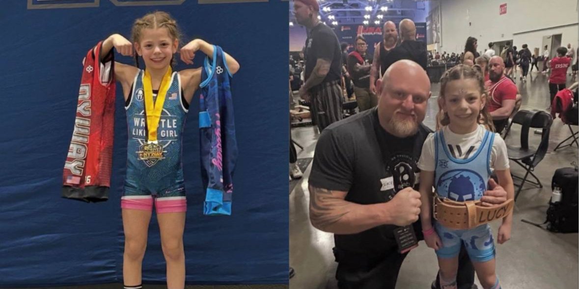 Девятилетняя девочка из Нью-Йорка подняла более 80 килограмм в становой тяге и стала звездой соцсетей