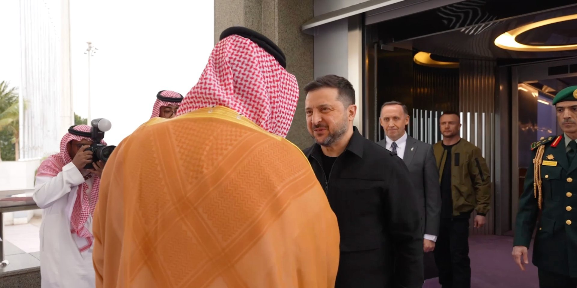 President of Ukraine Volodymyr Zelenskyy in Saudi Arabia (Photo: Zelenskiy / Official / Telegram)