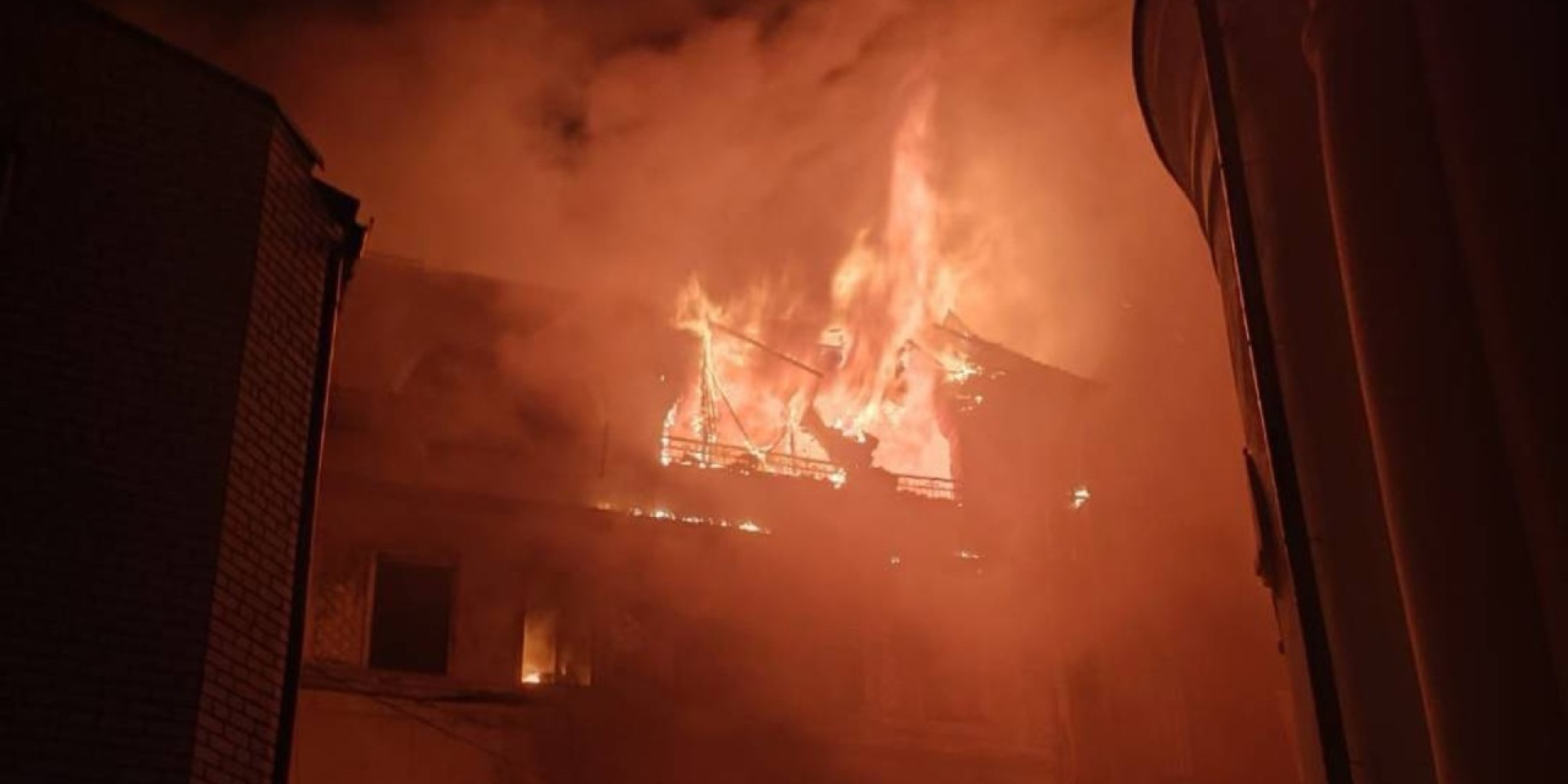 The aftermath of the enemy attack on Kharkiv (Photo: Ukraine's National Police)