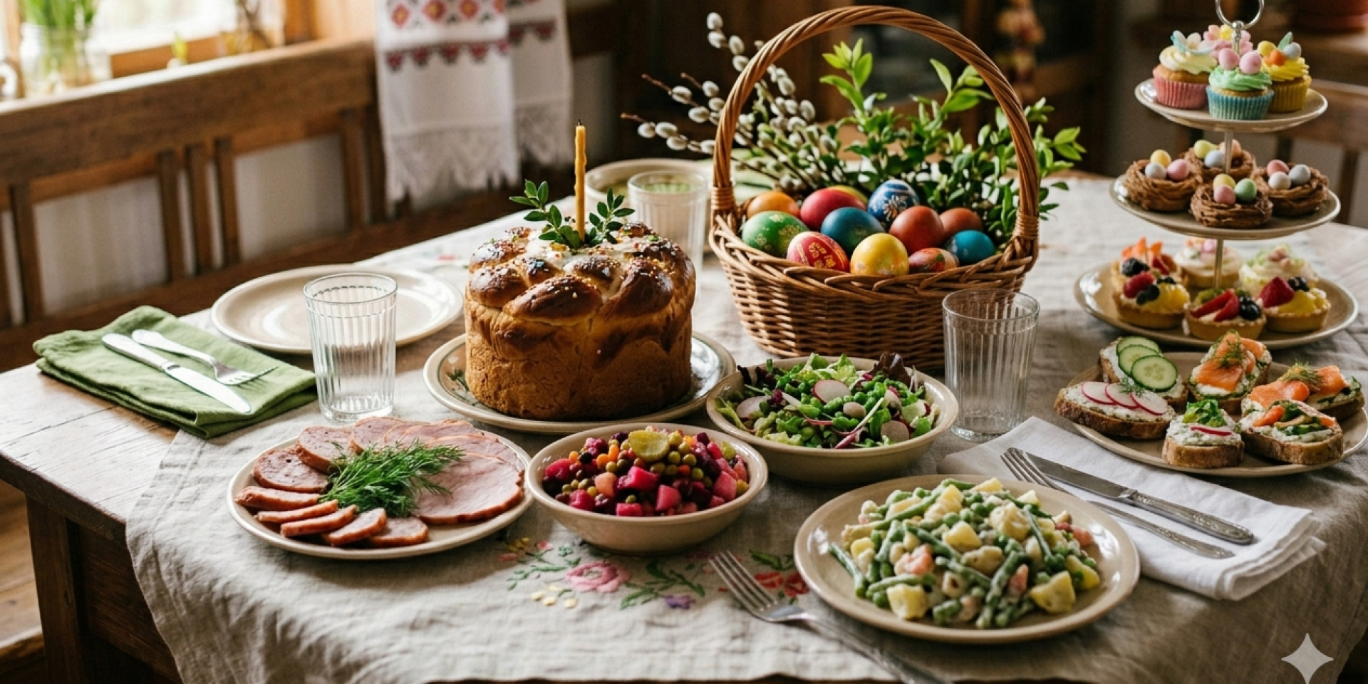 «Все гениальное просто». Пасхальное меню для самых занятых и не только