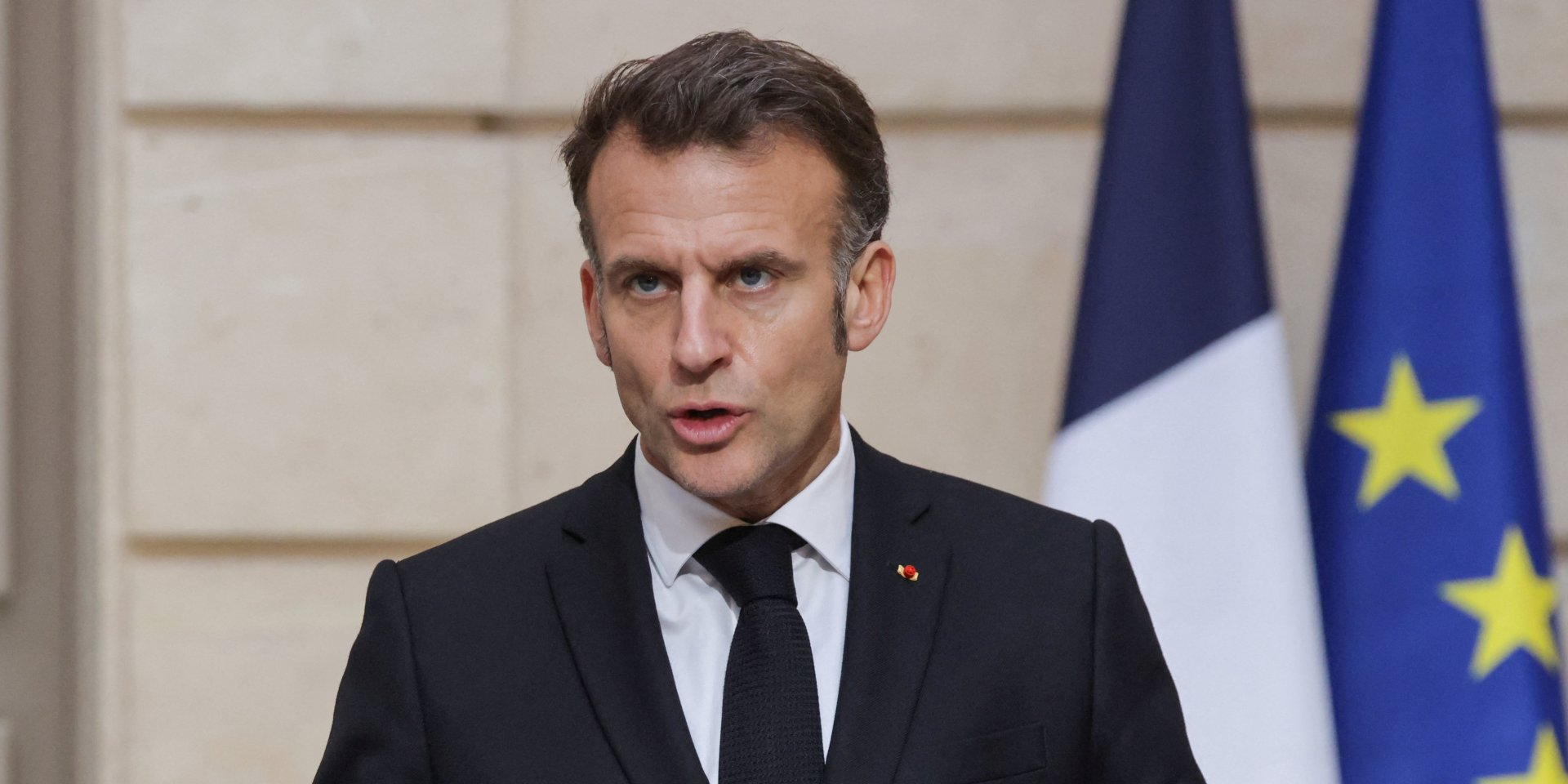 French President Emmanuel Macron (Photo: LUDOVIC MARIN/Pool via REUTERS)