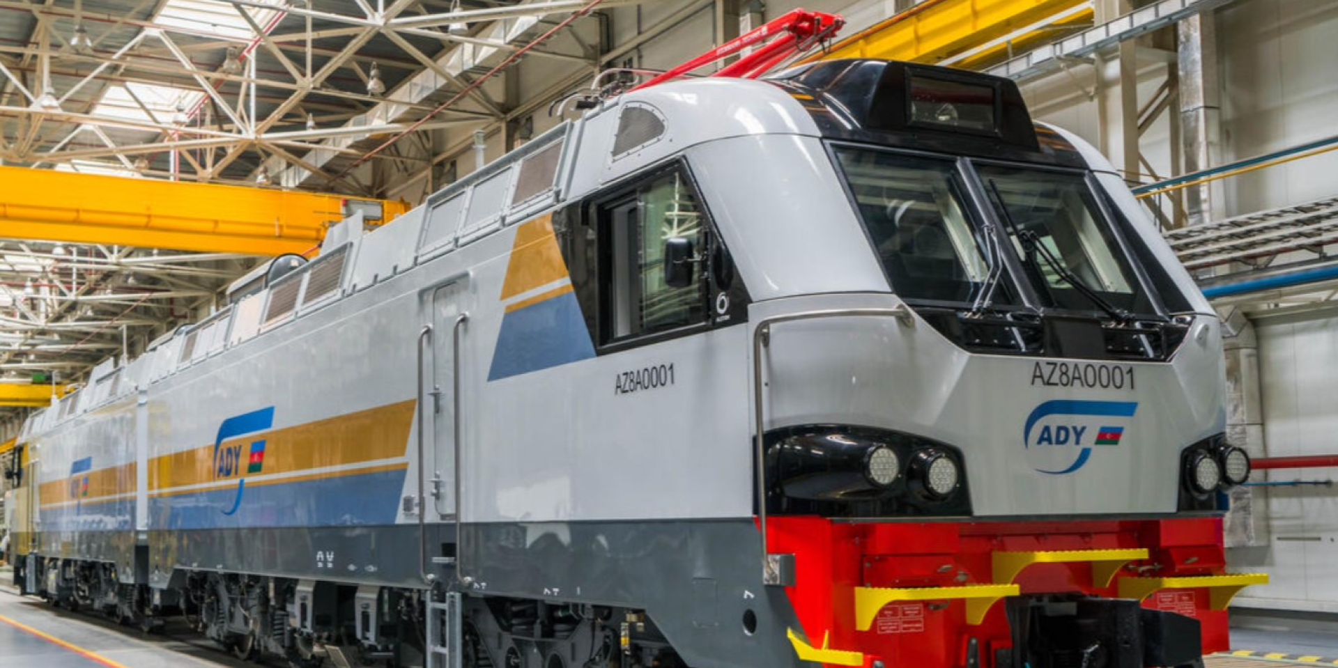 Alstom electric locomotive based on the Traxx Hauler platform, produced for Azerbaijan (Photo: Alstom)