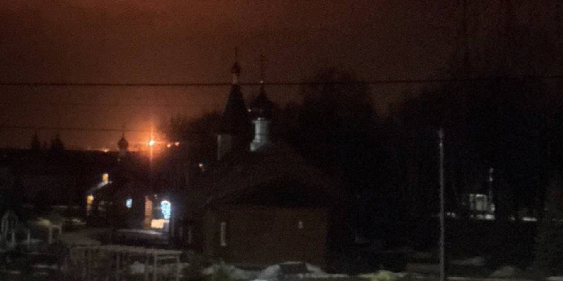 The Kstovsky site is of strategic importance for the Russian fuel sector (Photo: t.me/exilenova_plus/18439)