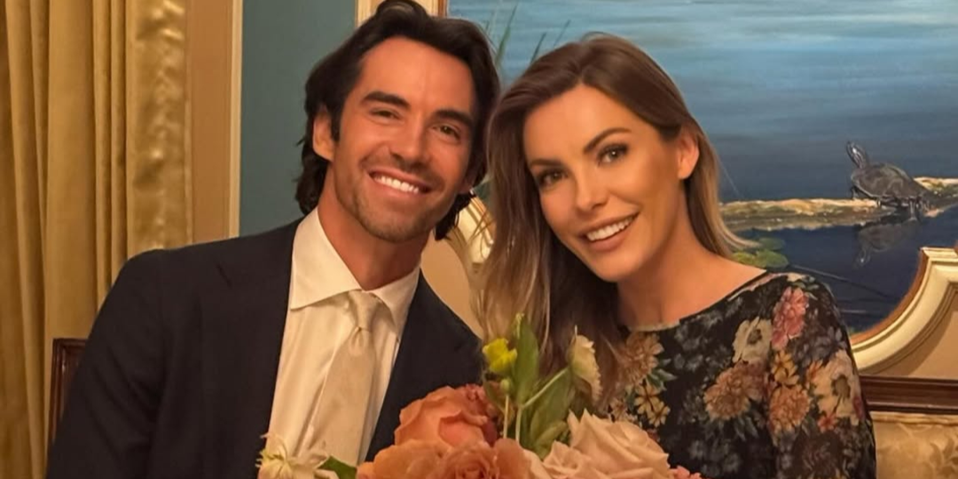 Надела свадебное платье от украинского бренда. Вдова Хью Хефнера модель Кристал Харрис вышла замуж во второй раз