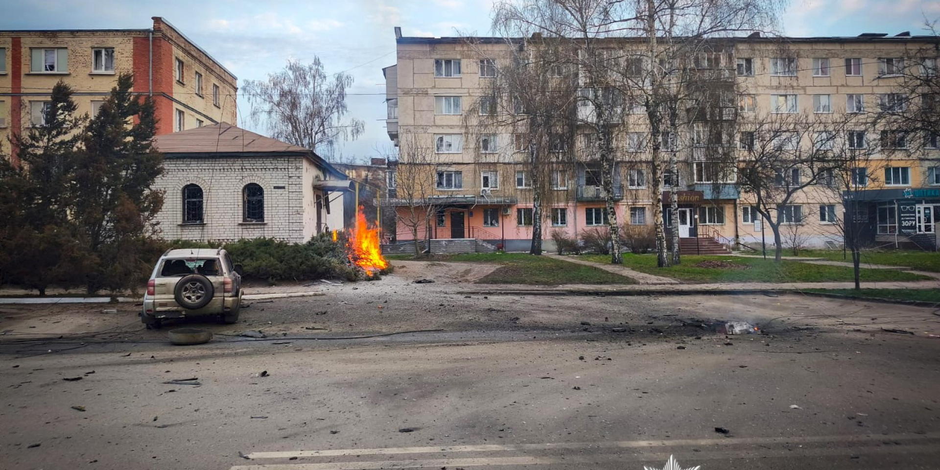 Consequences of the Russian strike on Sumy Oblast on April 4 (Photo: National Police)