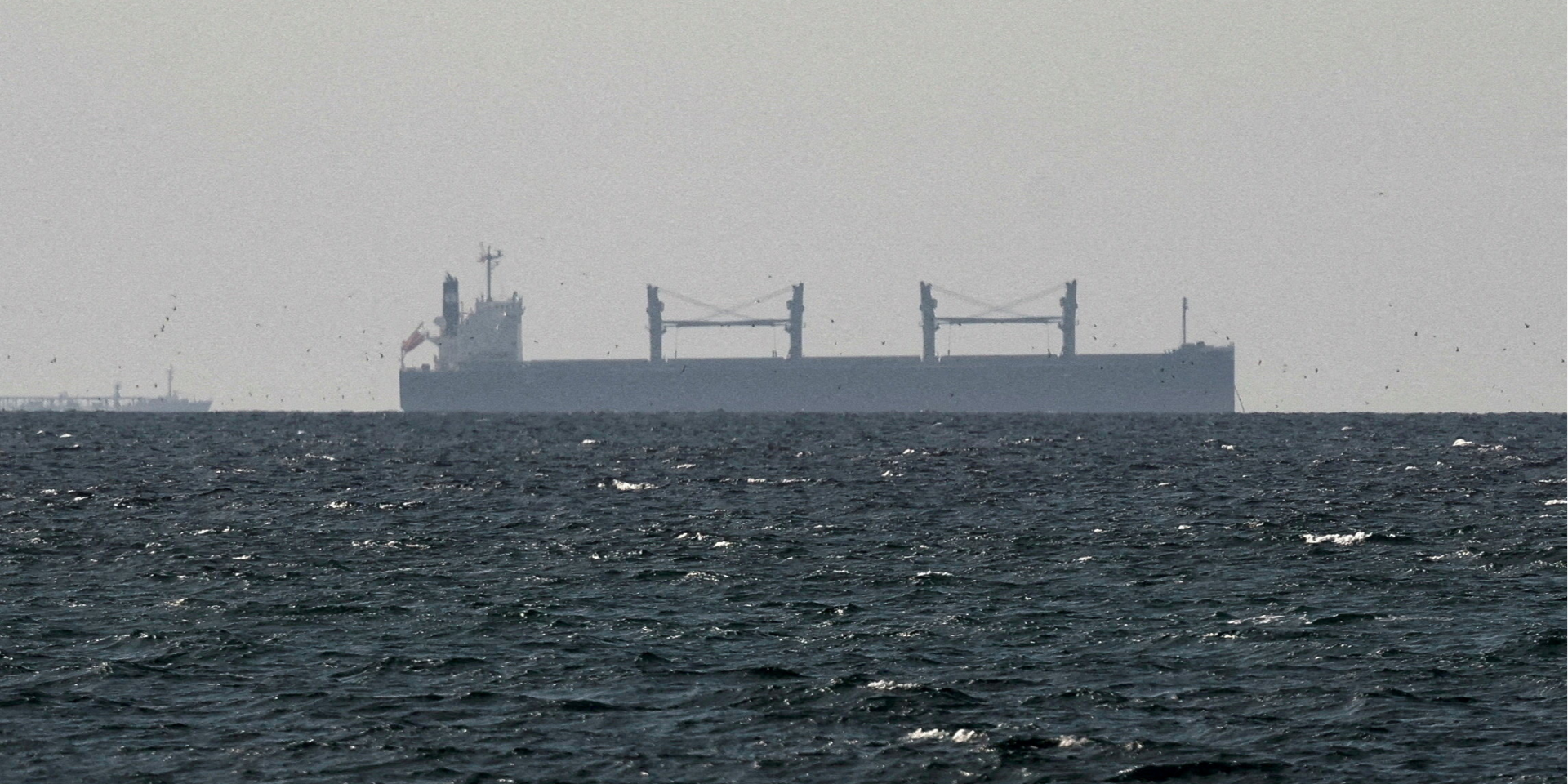 Cargo ship in the Persian Gulf, near the Strait of Hormuz, March 11, 2026 (Photo: REUTERS/Stringer)