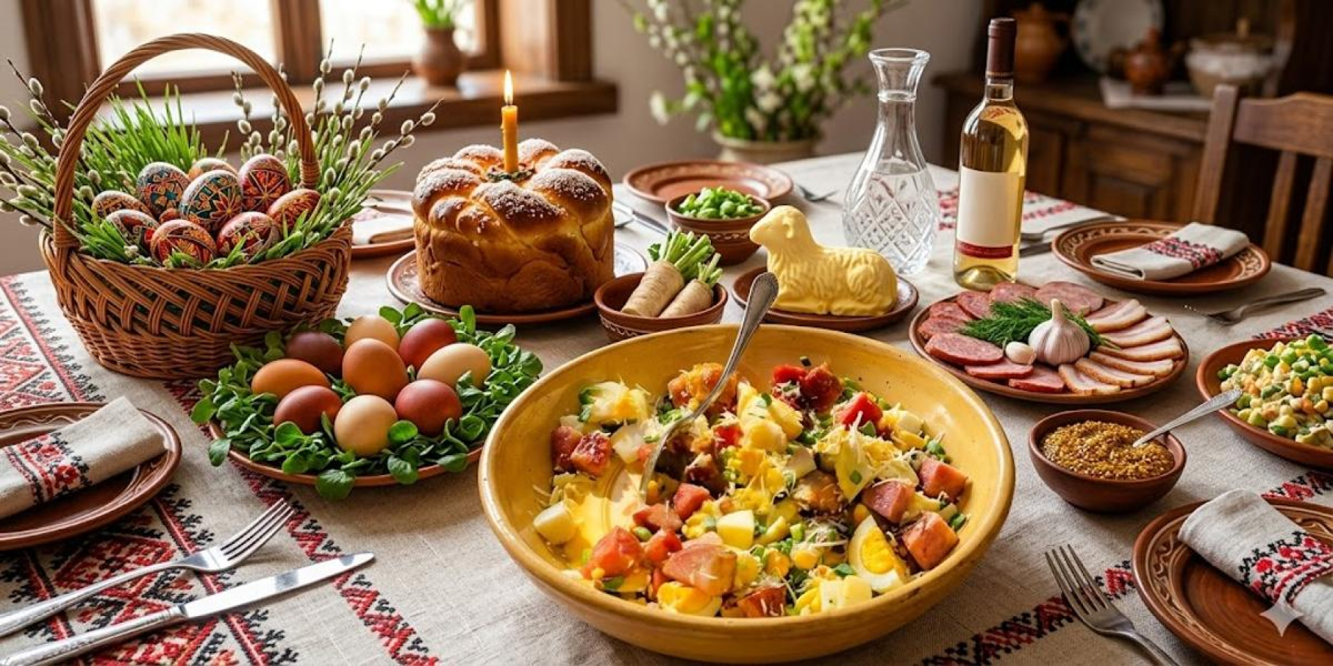 Пасхальная «Мешанина» удивит вкусом и оригинальностью (Фото: NV via Gemini)