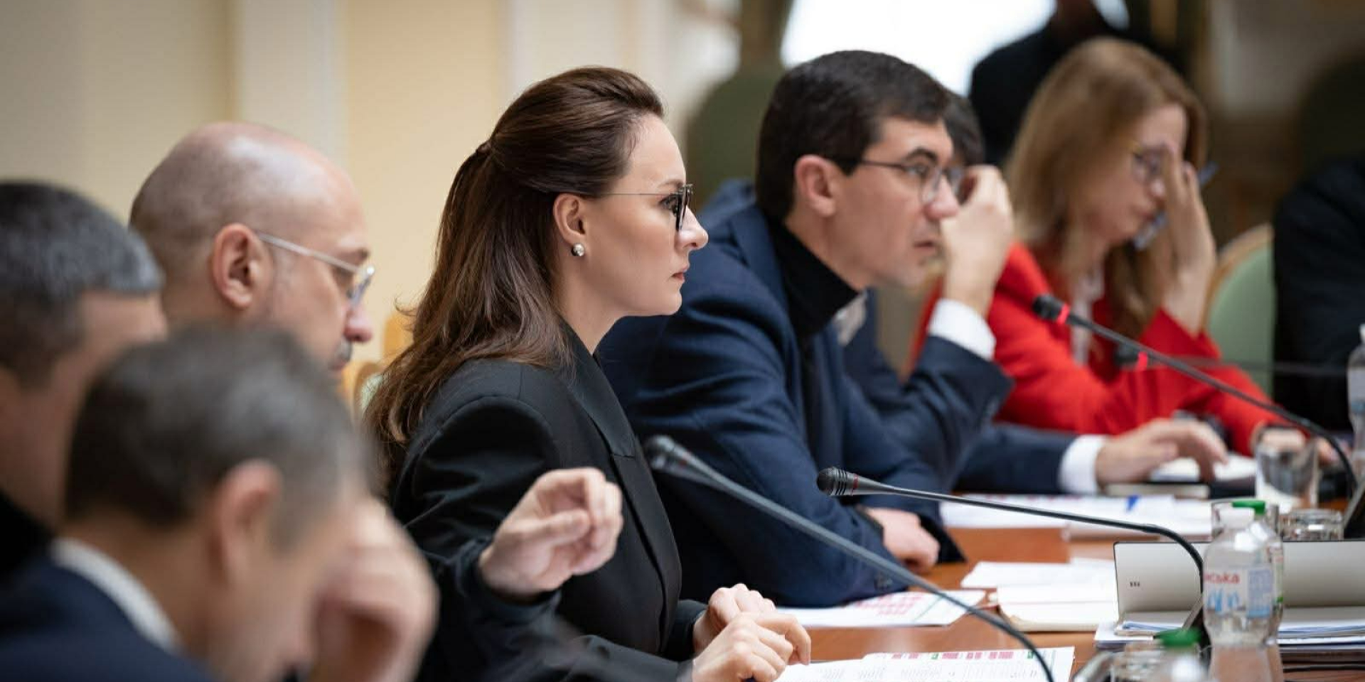 Prime Minister Yulia Svyrydenko (center) (Photo: Cabinet of Ministers of Ukraine)