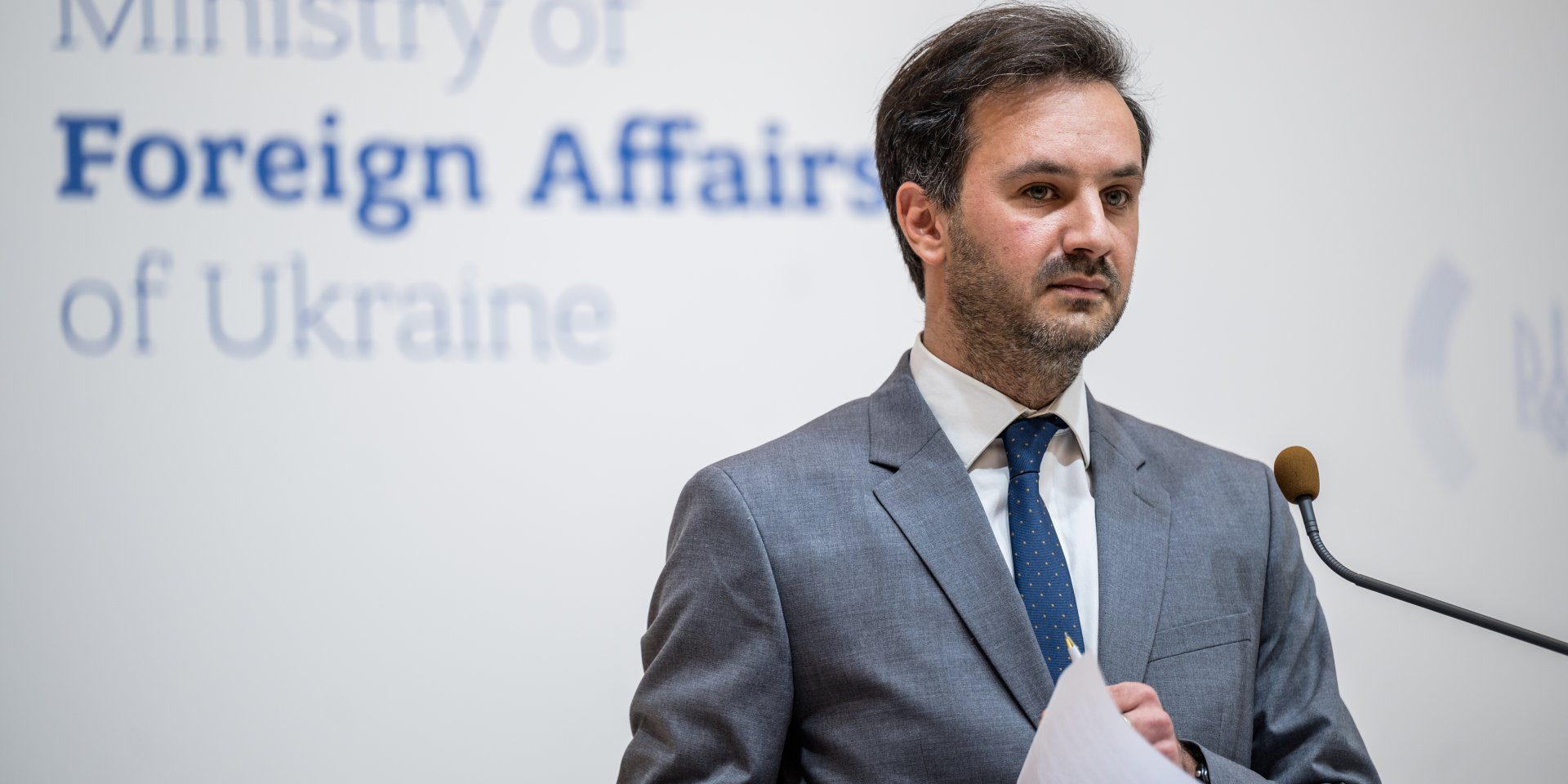 Ukrainian Foreign Ministry spokesman Heorhii Tykhyi reported that work is currently underway to strengthen security guarantees (Photo: Ukrainian Foreign Ministry)