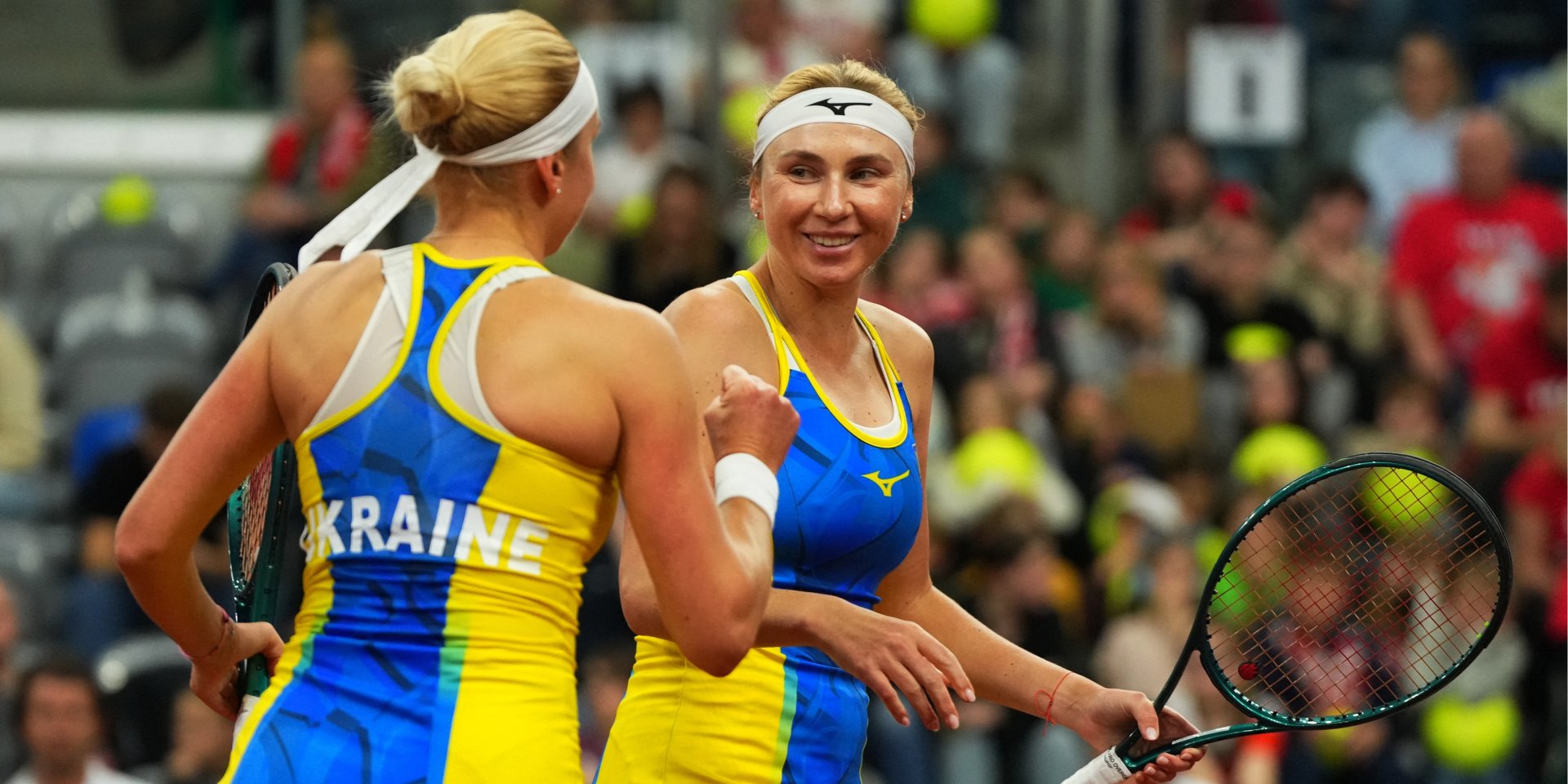 Украина разгромила Польшу и второй раз подряд вышла в финальный этап Кубка Билли Джин Кинг