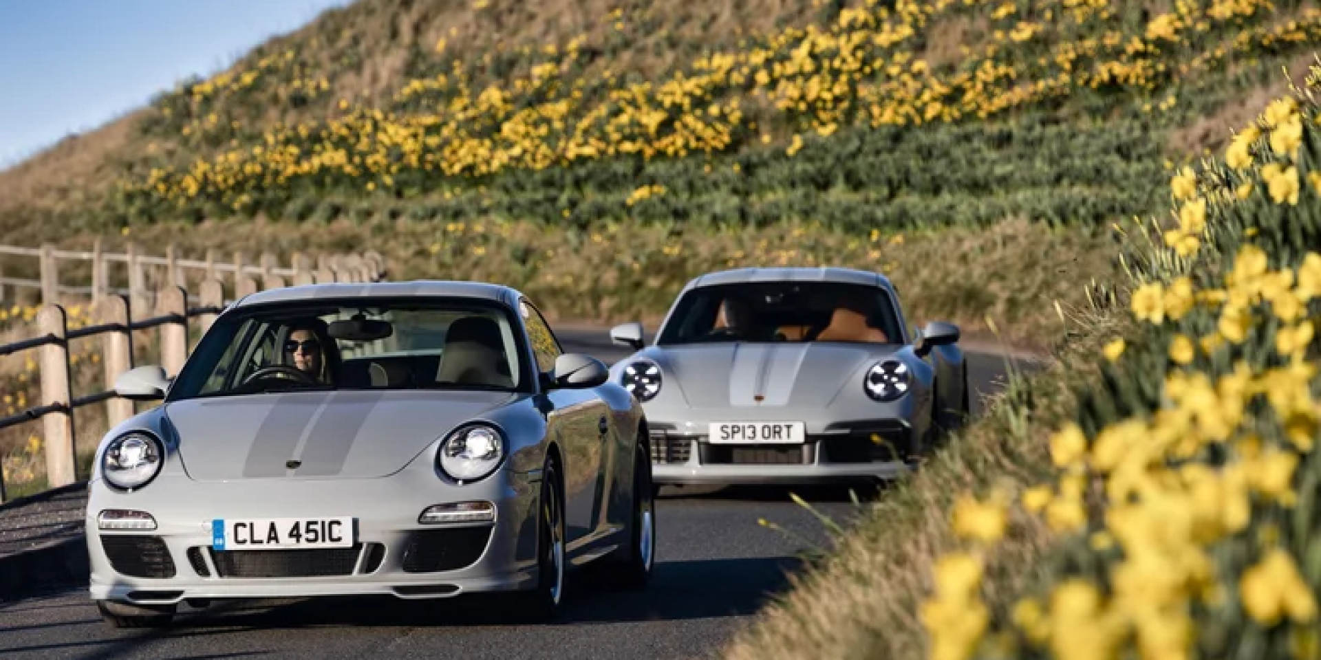 Наука, а не магия. Porsche патентует кузов, меняющий цвет в спортивном режиме