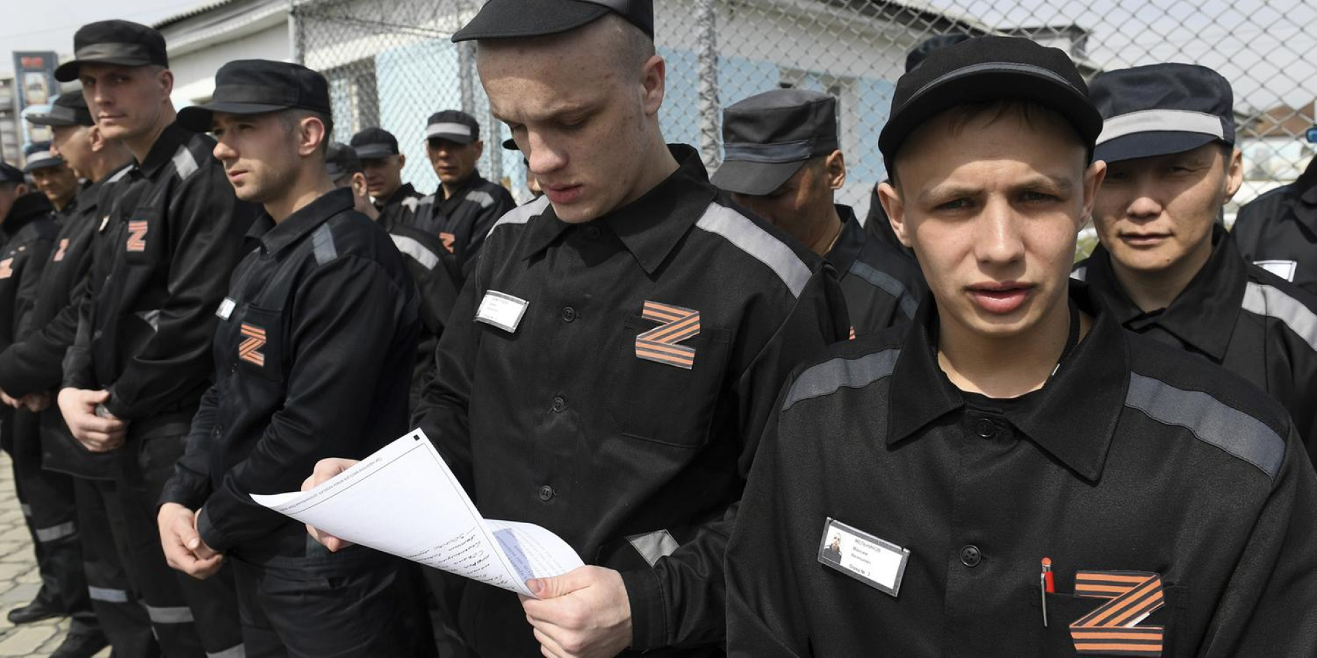 Russian 'elite': The Kremlin massively conscripted the criminals to its army - now these veterans come back to the Russian towns (Photo: DR)