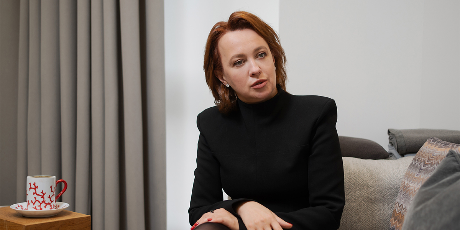 Катерина Загорій каже, що в Україні суттєво більше аптек, ніж у сусідній Польщі (Фото: Данило Павлов)