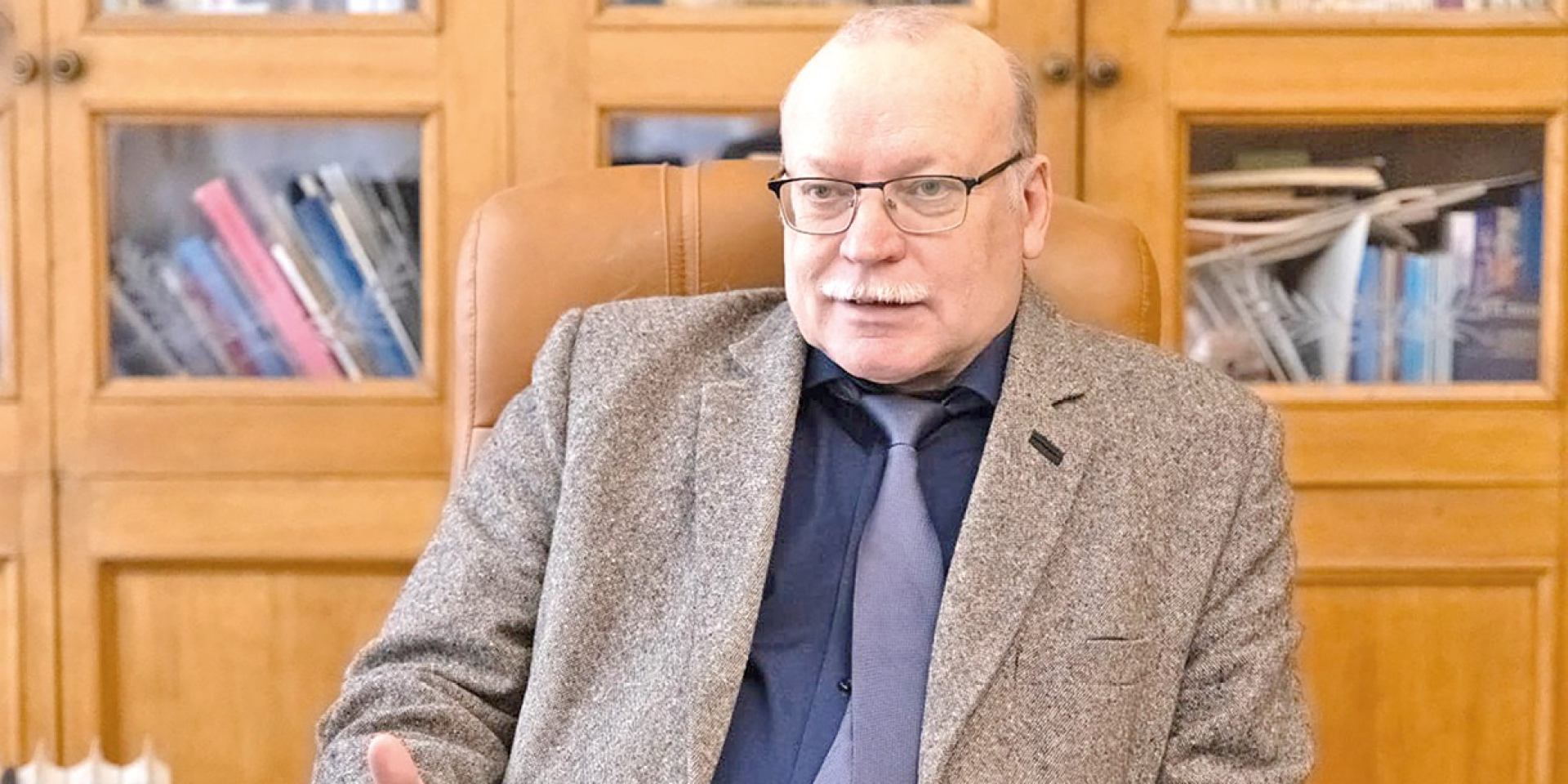 Андрей Мальгин, «директор» Центрального музея Тавриды в оккупированном Крыму (Фото: gazetacrimea.ru)