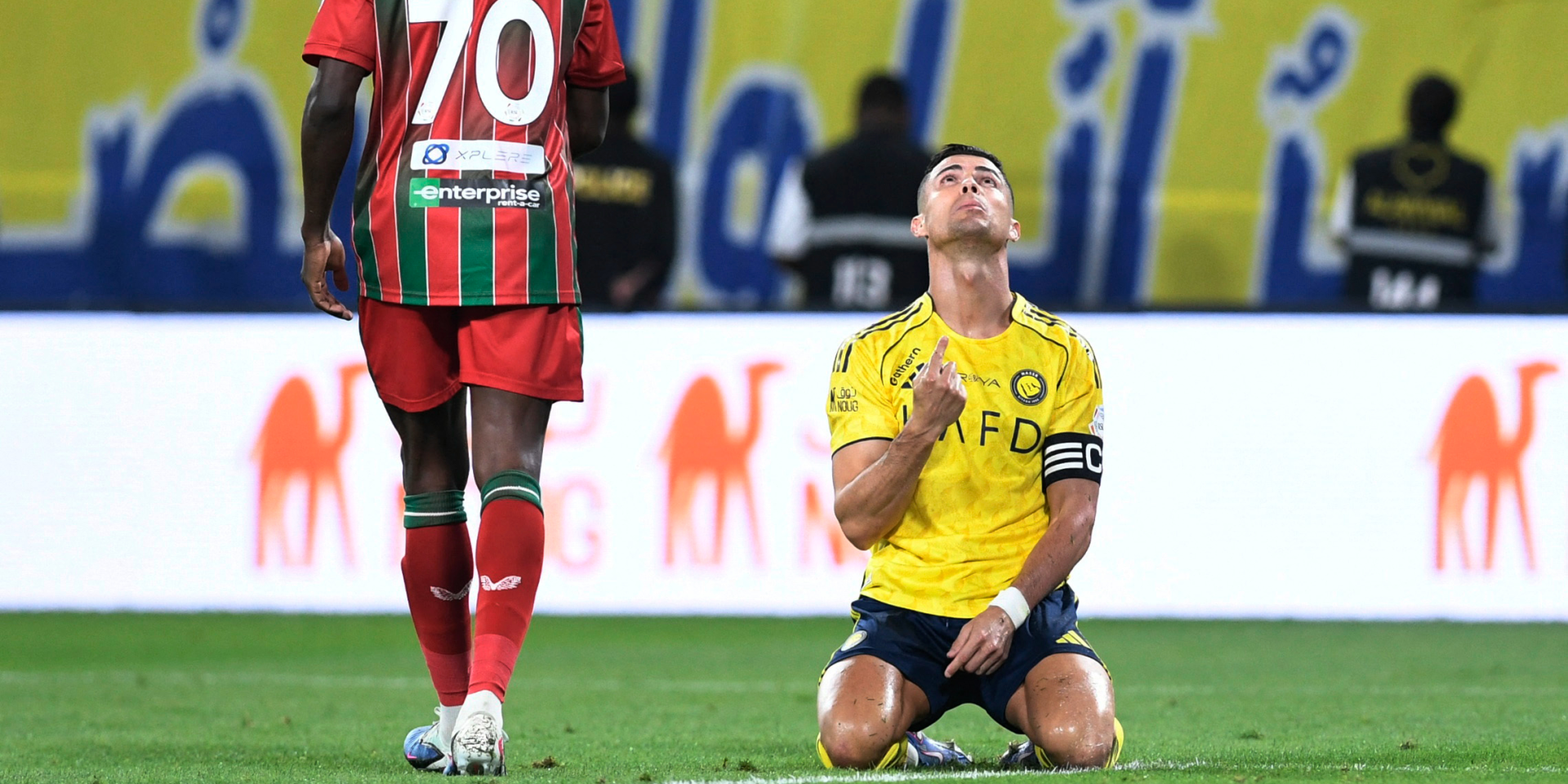 «Началось в перерыве». Роналду стошнило после победного матча в Саудовской Аравии