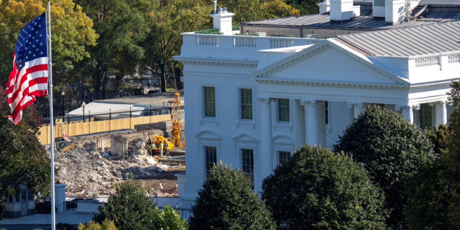 Суд в США снова запретил строительство бального зала в Белом доме, Трамп отреагировал