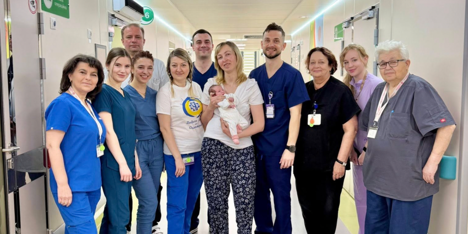 В Охматдиті на п’яту добу життя прооперували дитину з вродженою вадою