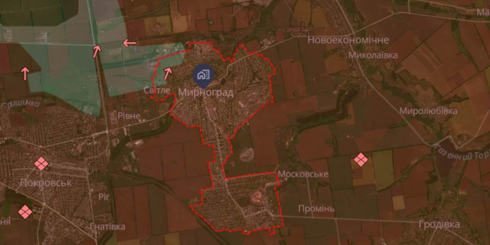 В 7 корпусе ДШВ подтвердили, что оккупанты накапливают силы на юге Мирнограда