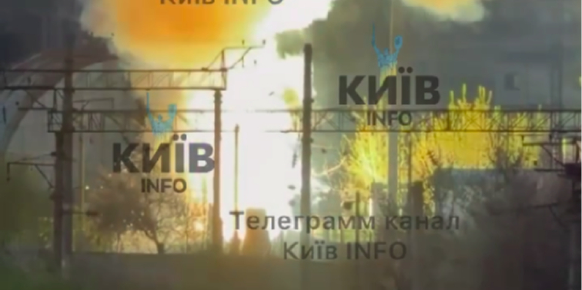 В Днепровском районе Киева перебои со светом из-за пожара на подстанции, задерживаются троллейбусы и трамваи