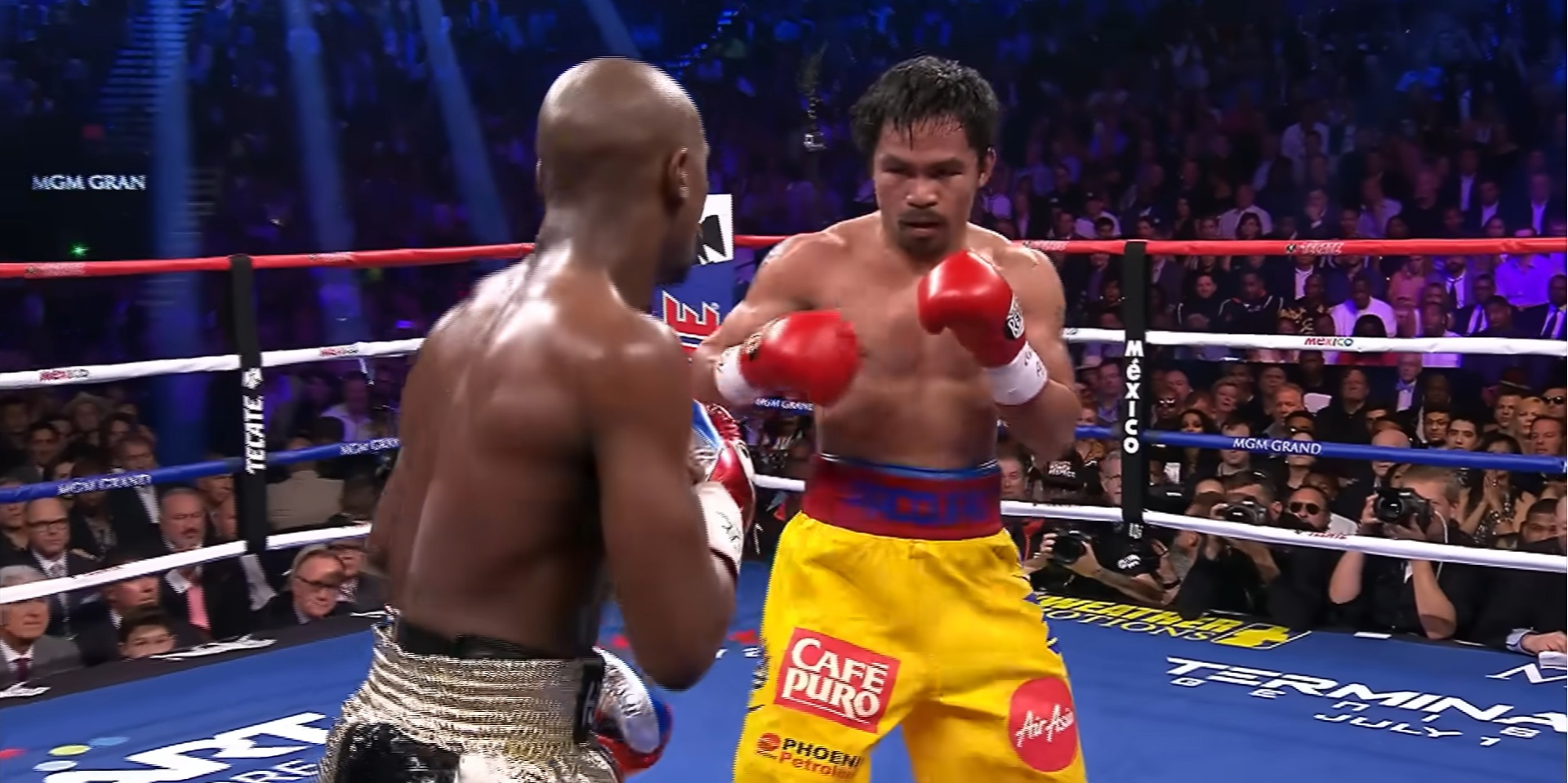 Реванш Пакьяо — Мейвезер запланирован на 19 сентября (Фото: Top Rank Boxing/YouTube)