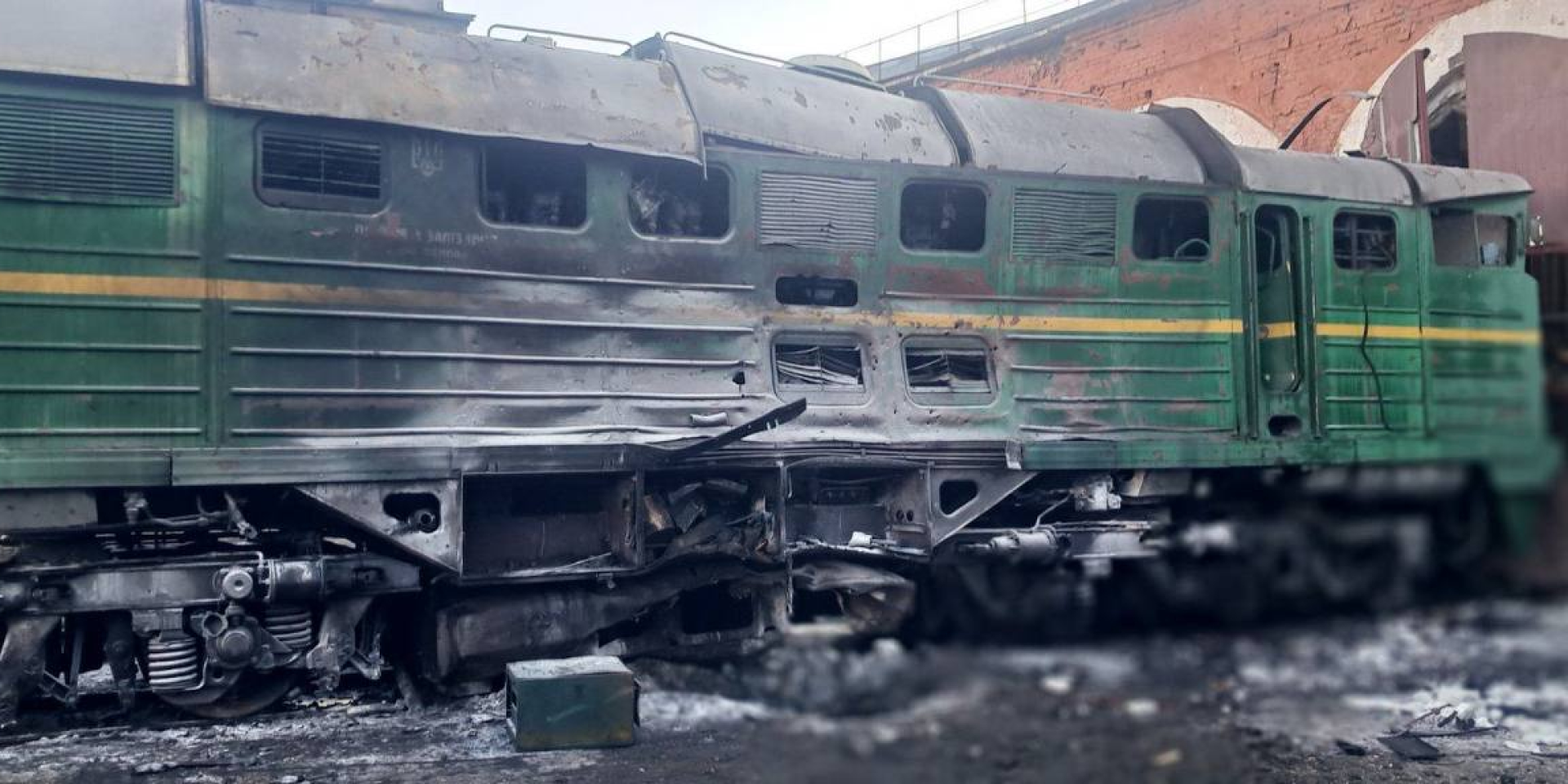 Consequences of Russia's attack on the railway infrastructure of Kharkiv Oblast on April 20, 2026 (Photo: Ministry of Community and Territorial Development of Ukraine)