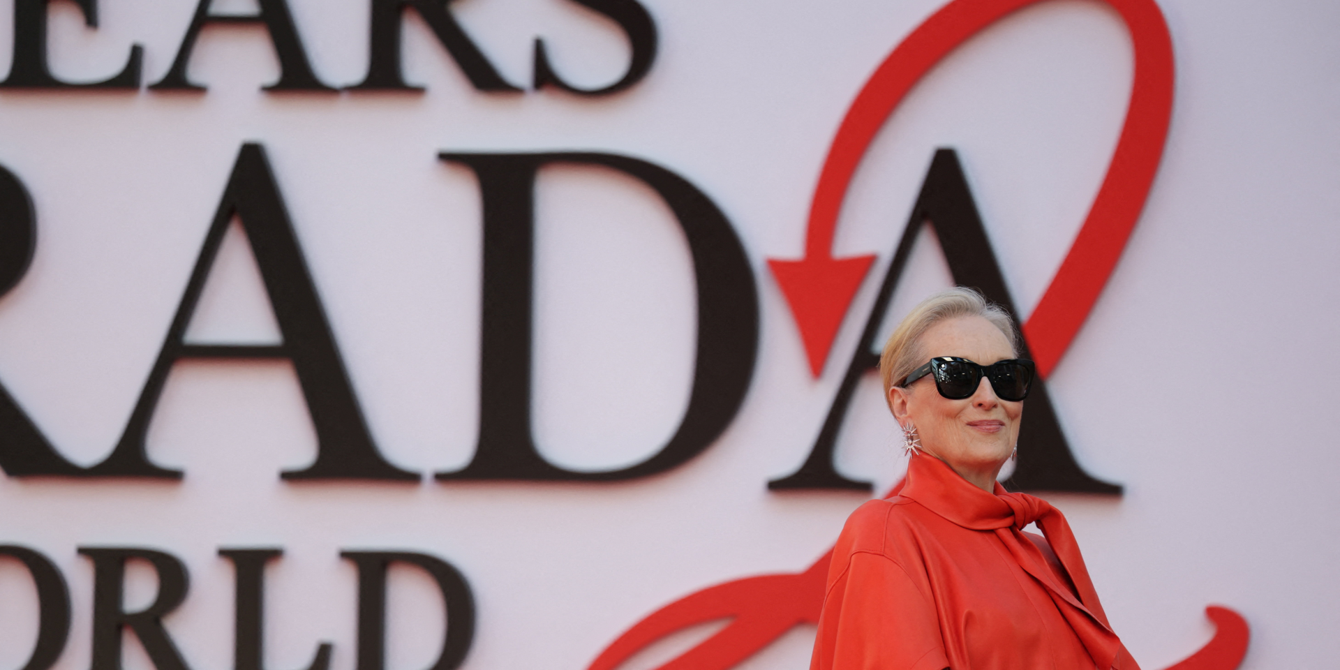 Меріл Стріп на премʼєрі Диявол носить Prada 2 (Фото: REUTERS/Jeenah Moon)