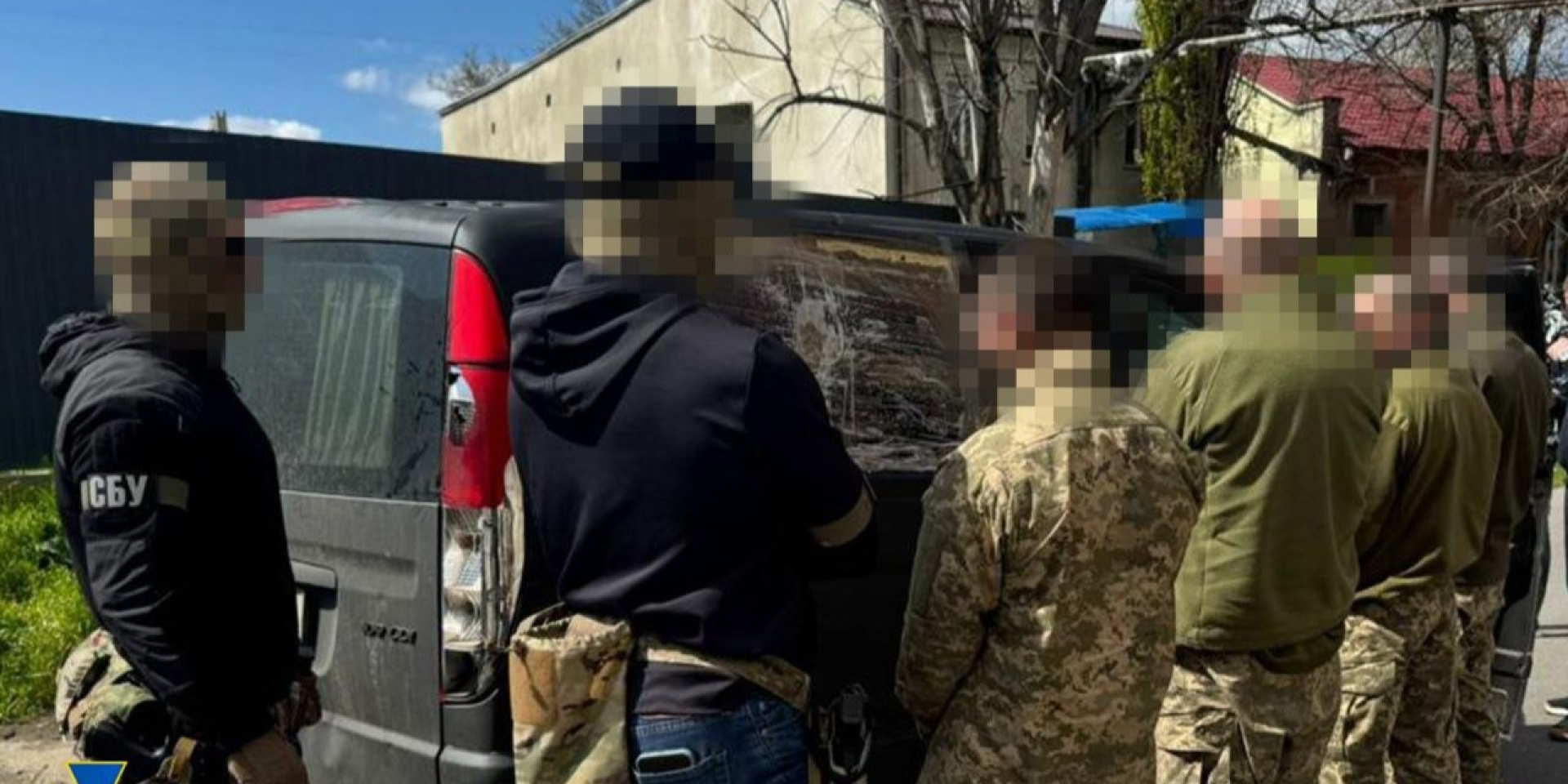 Стреляли по колесам. СБУ раскрыла подробности задержания сотрудников ТЦК в Одессе