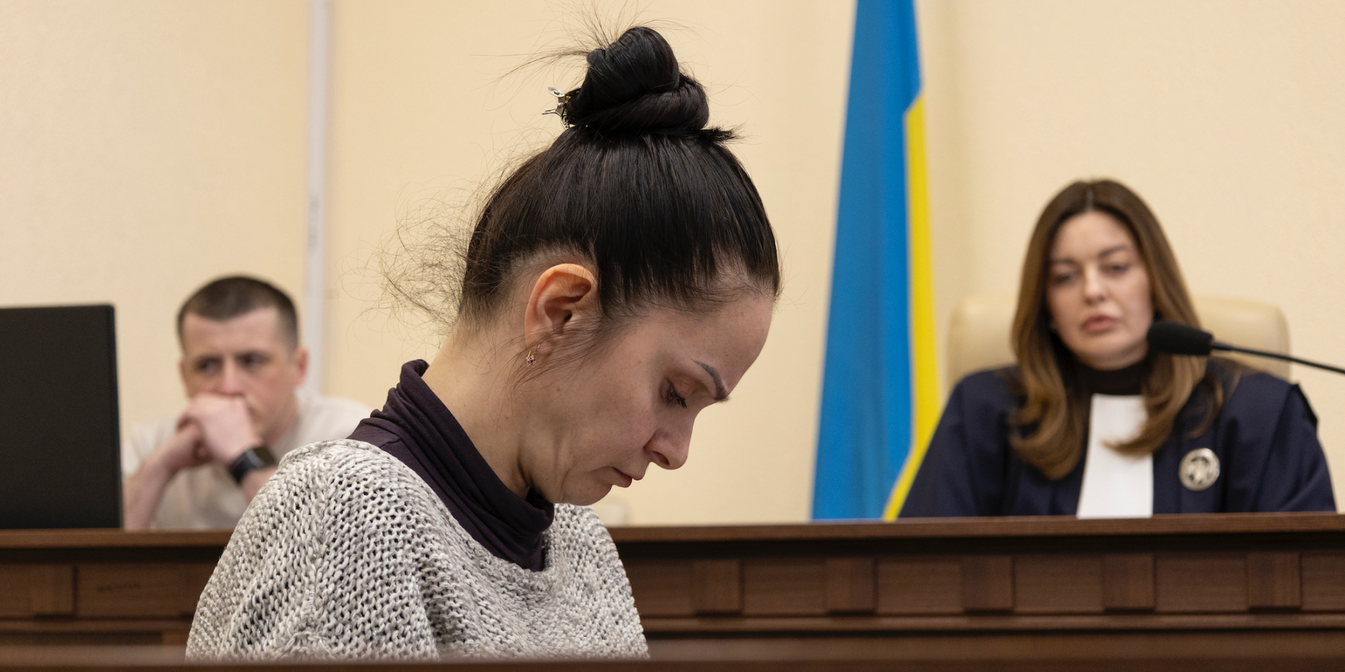 Поліцейській, яку підозрюють у службовій недбалості під час теракту в Києві, обрали запобіжний захід (Фото: Сергій Окунєв / NV)
