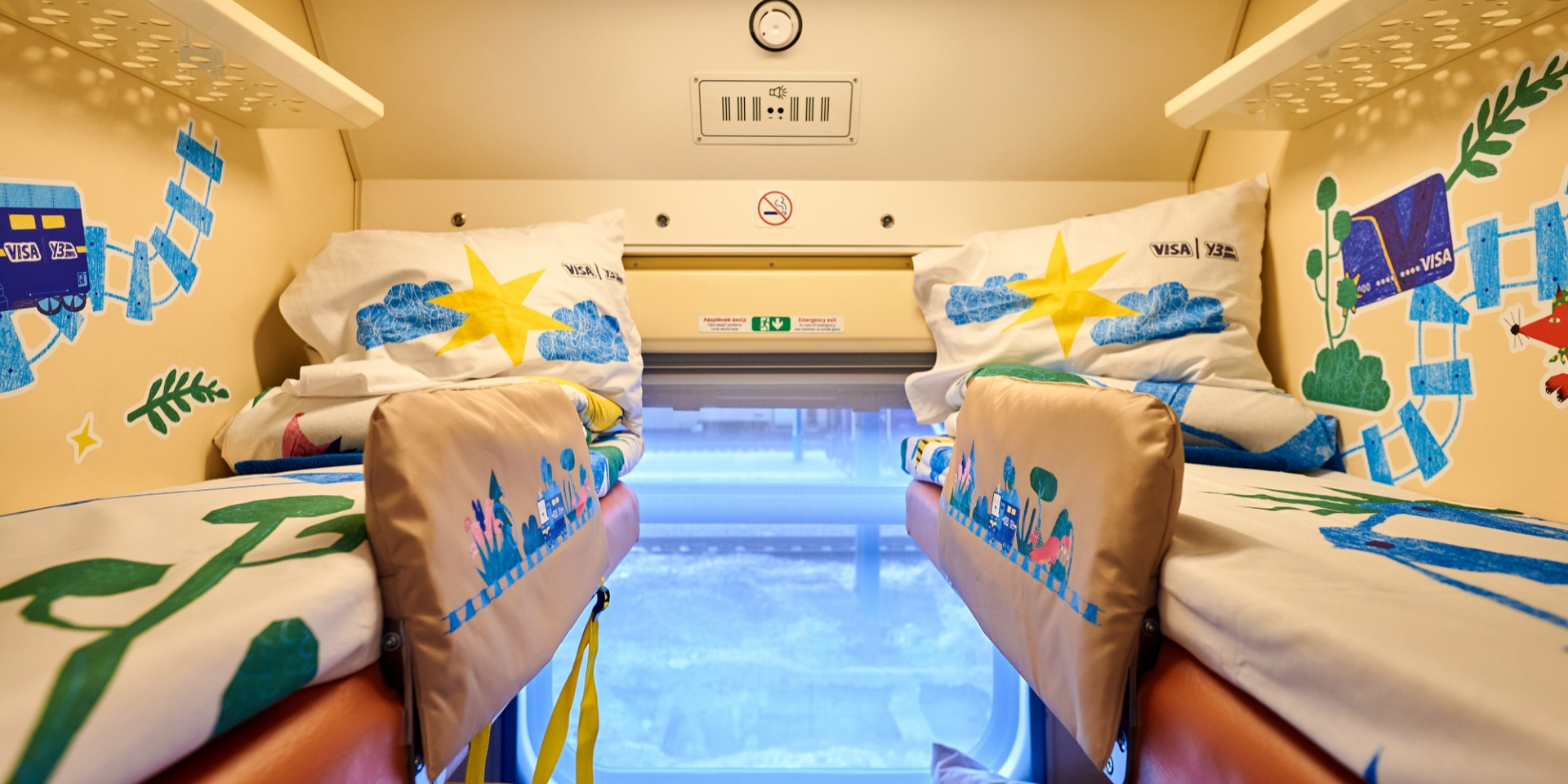 Ukrzaliznytsia launches six new children’s cars styled as a fairy forest