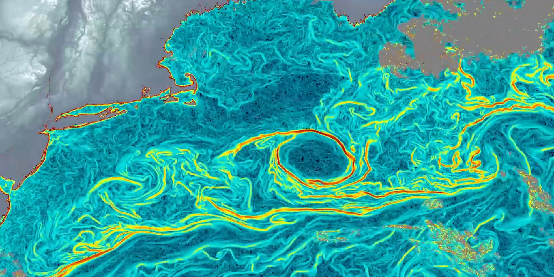Динамика Мирового океана. ИИ научился отслеживать движение течений с помощью снимков из космоса