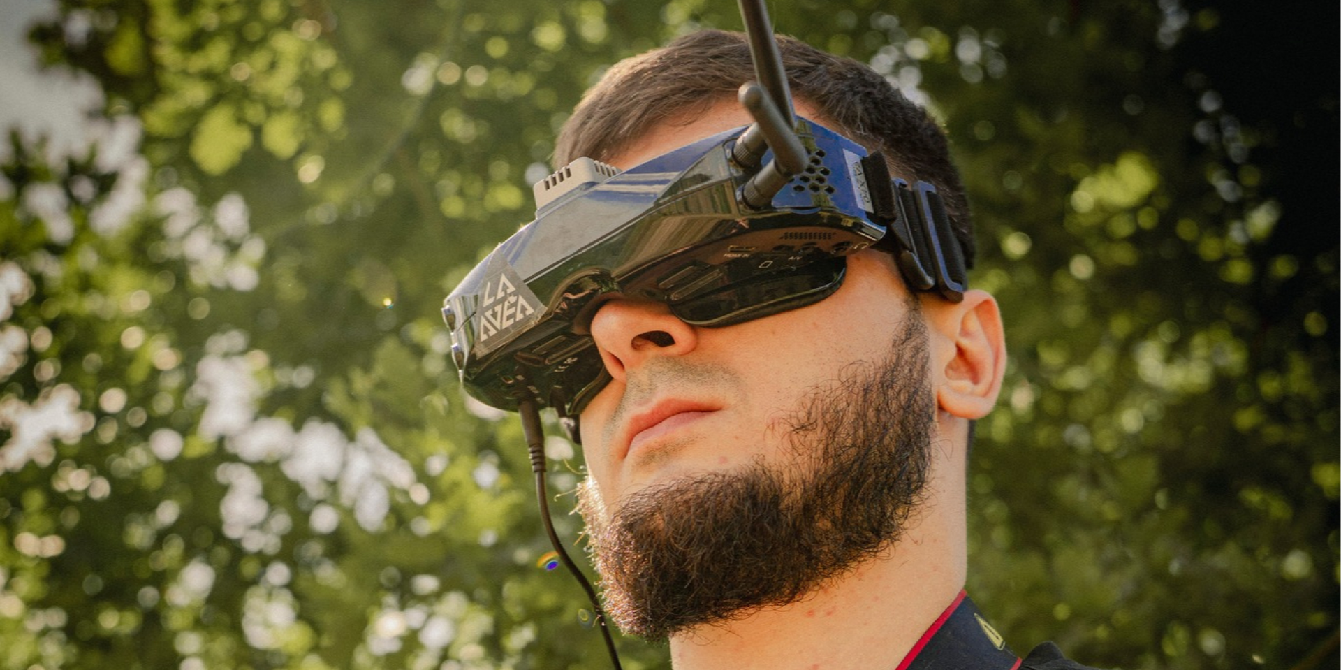 Український військовий в FPV-окулярах (Фото: 59 окрема штурмова бригада безпілотних систем ім. Якова Гандзюка﻿ / Facebook)