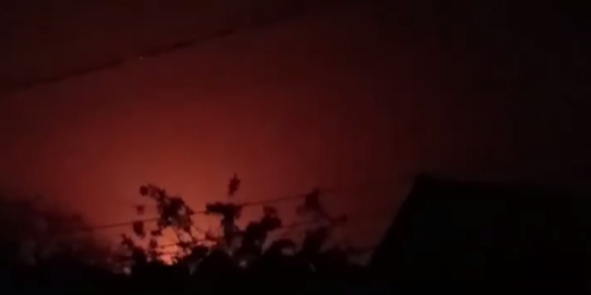 UAVs attacked the oil depot in Feodosia (Photo: Exilenova+ / Telegram)