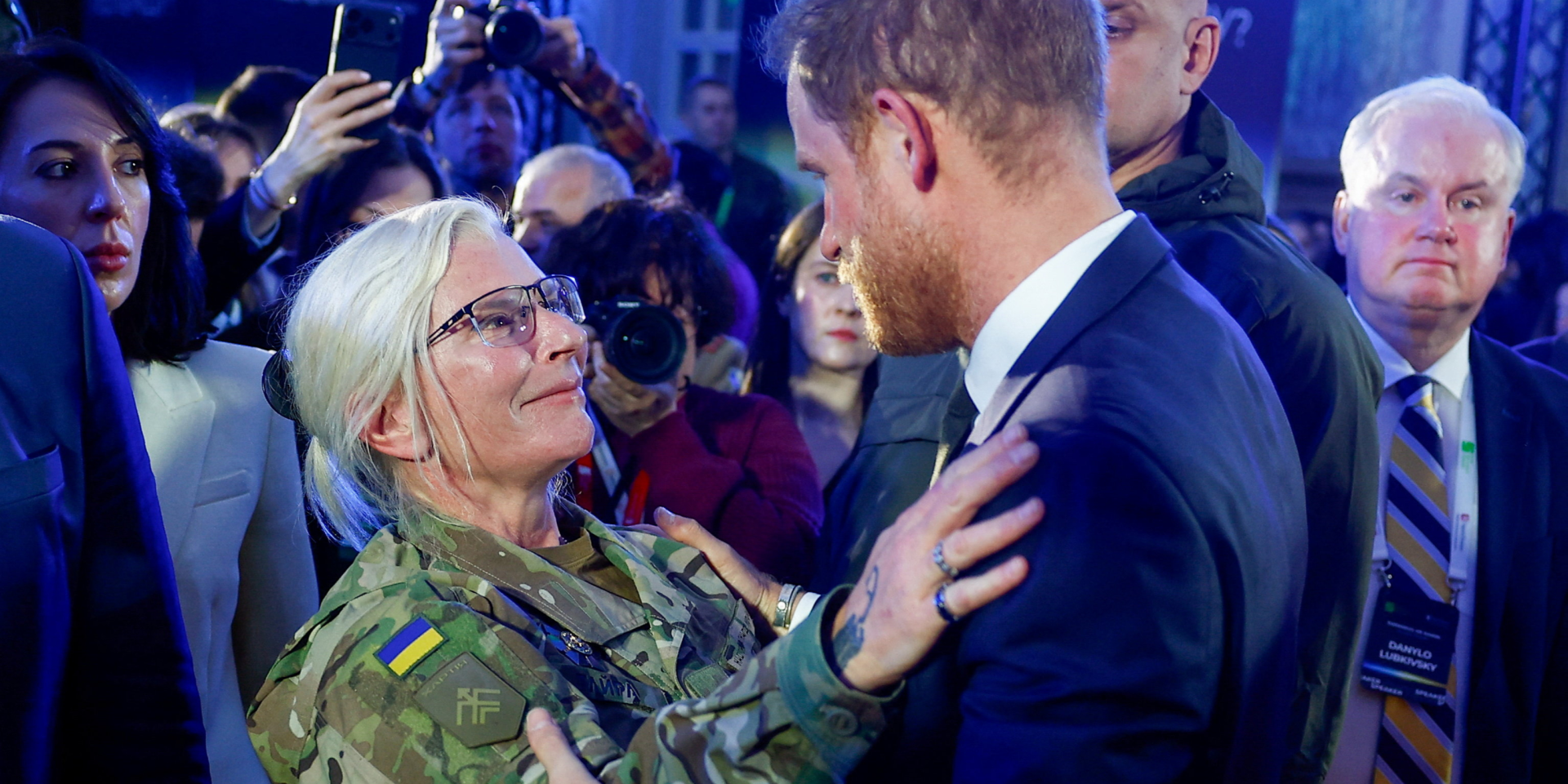 Prince Harry returns to Kyiv with message on war and leadership