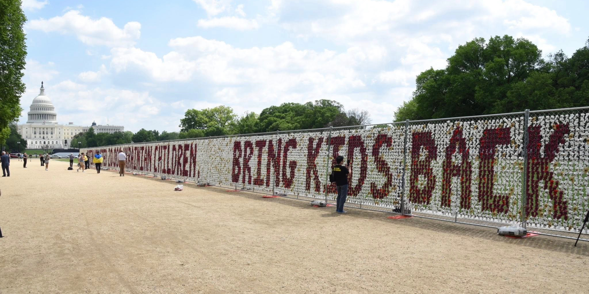 20k plush bears fill Washington to honor stolen Ukrainian children