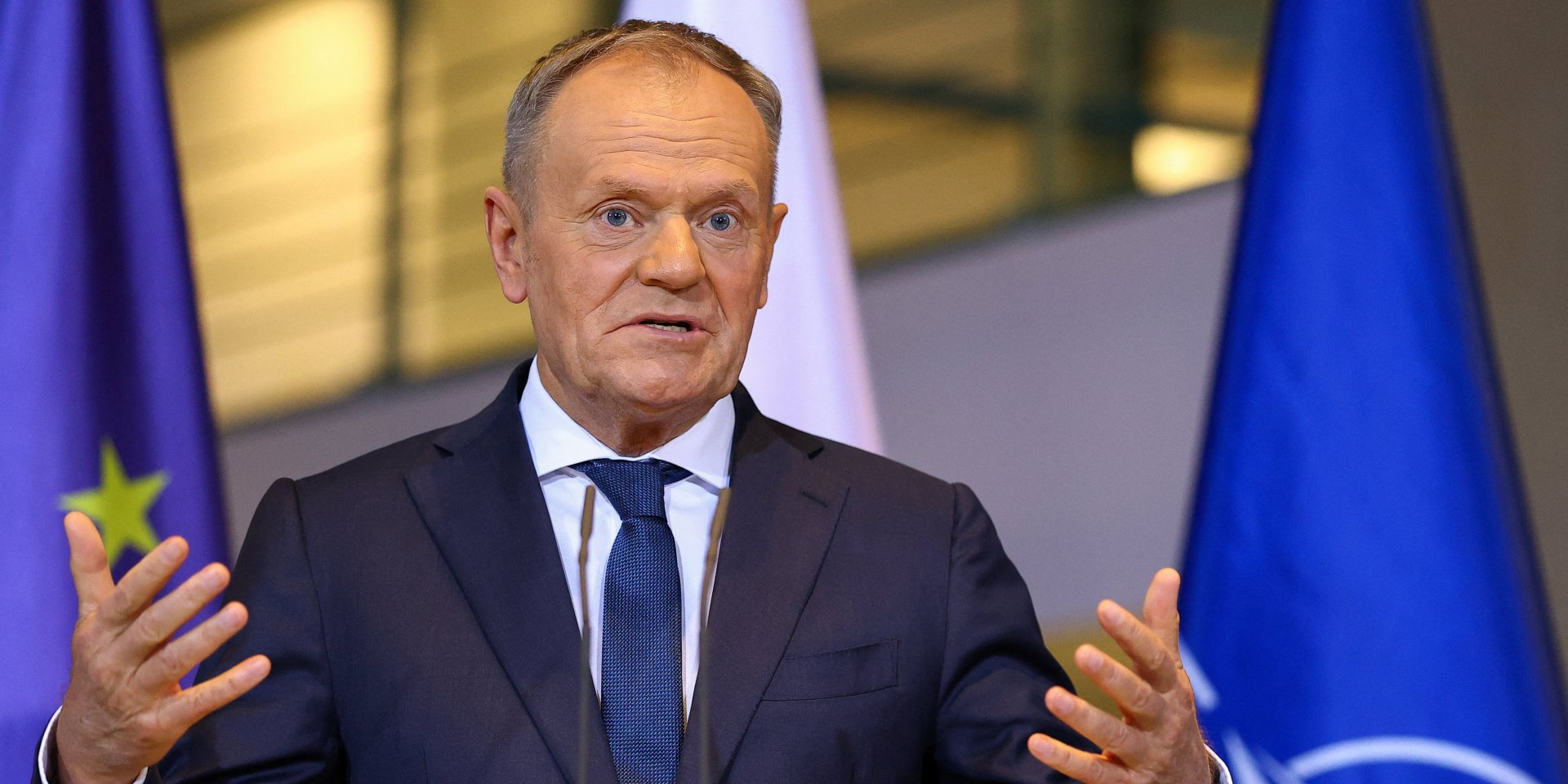 Tusk jokes about Orbán’s absence at EU summit after election loss
