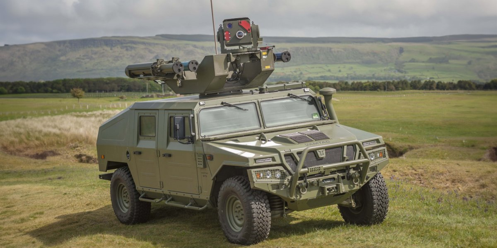 VAMTAC ST5 із ЗРК Rapid Ranger (Фото: UROVESA)