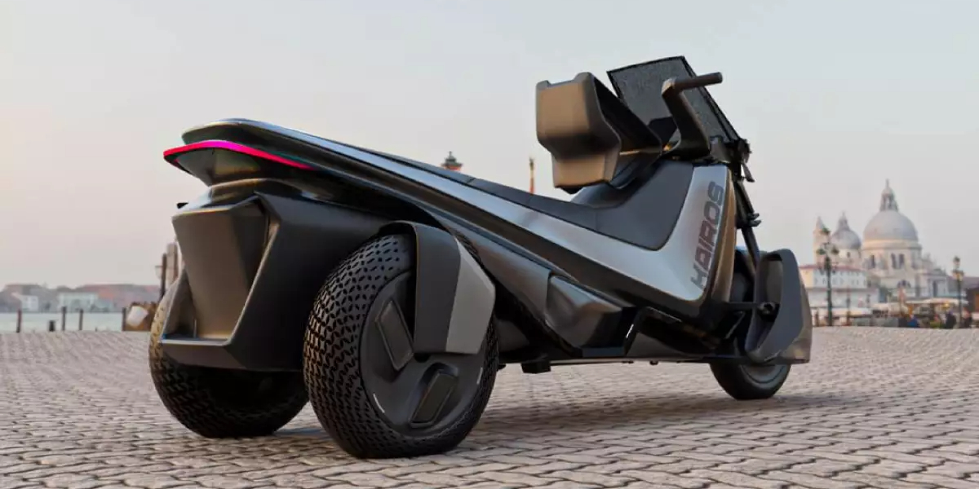 Безопасность или драйв? Kairos представил трехколесный электробайк с системами авиационного уровня безопасности